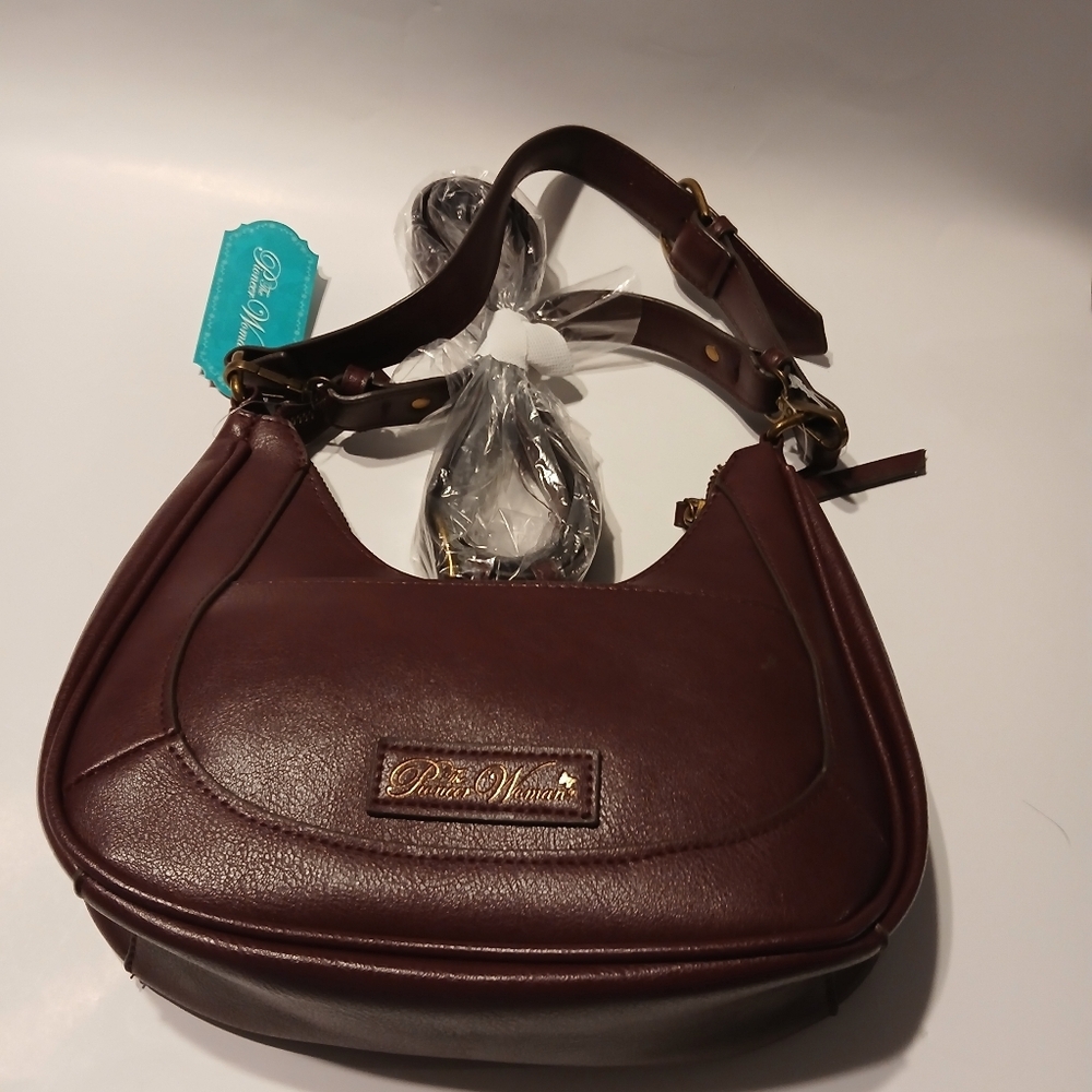 Pioneer NWT Womens Purple Handbag With 2 Straps. - Picture 7 of 10